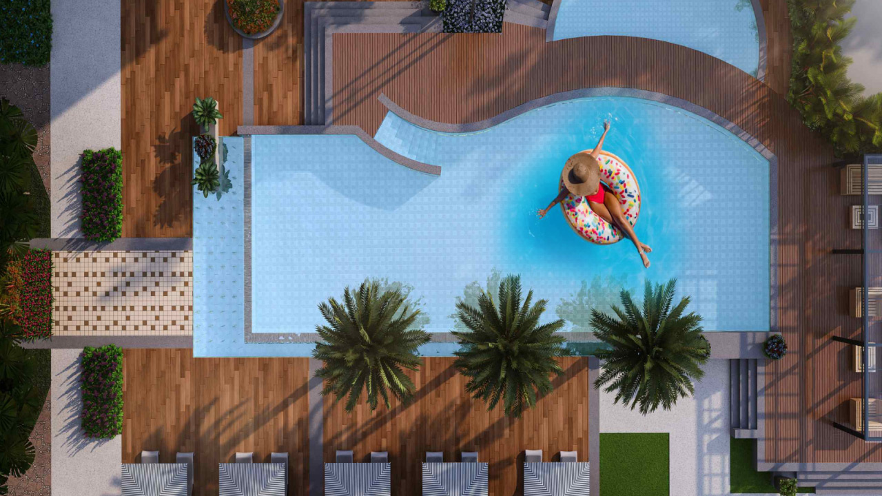 Ceasers place swimming pool 